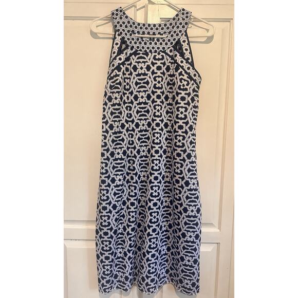 Gretchen Scott Size Small Rio Gio Isosceles Shift Dress Preppy Resort Summer - Picture 1 of 10